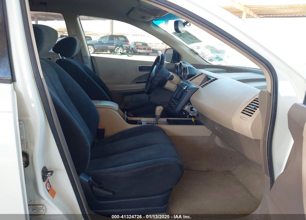 2004 NISSAN MURANO SL VIN: JN8AZ08T74W215259