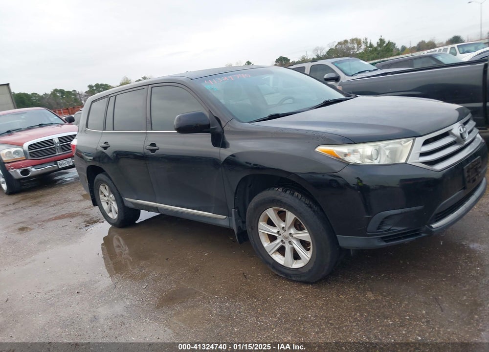 2013 TOYOTA HIGHLANDER VIN: 5TDZA3EH3DS046428