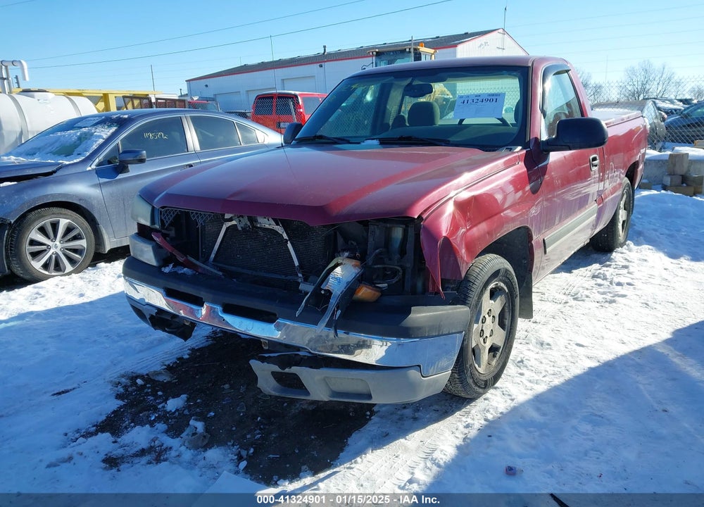 2005 CHEVROLET SILVERADO 1500 LS VIN: 1GCEC14V65Z135978