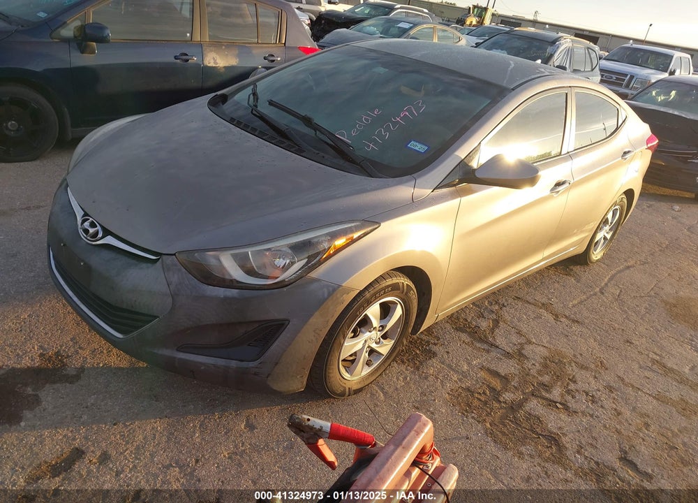 2015 HYUNDAI ELANTRA VIN: 5NPDH4AE5FH590574