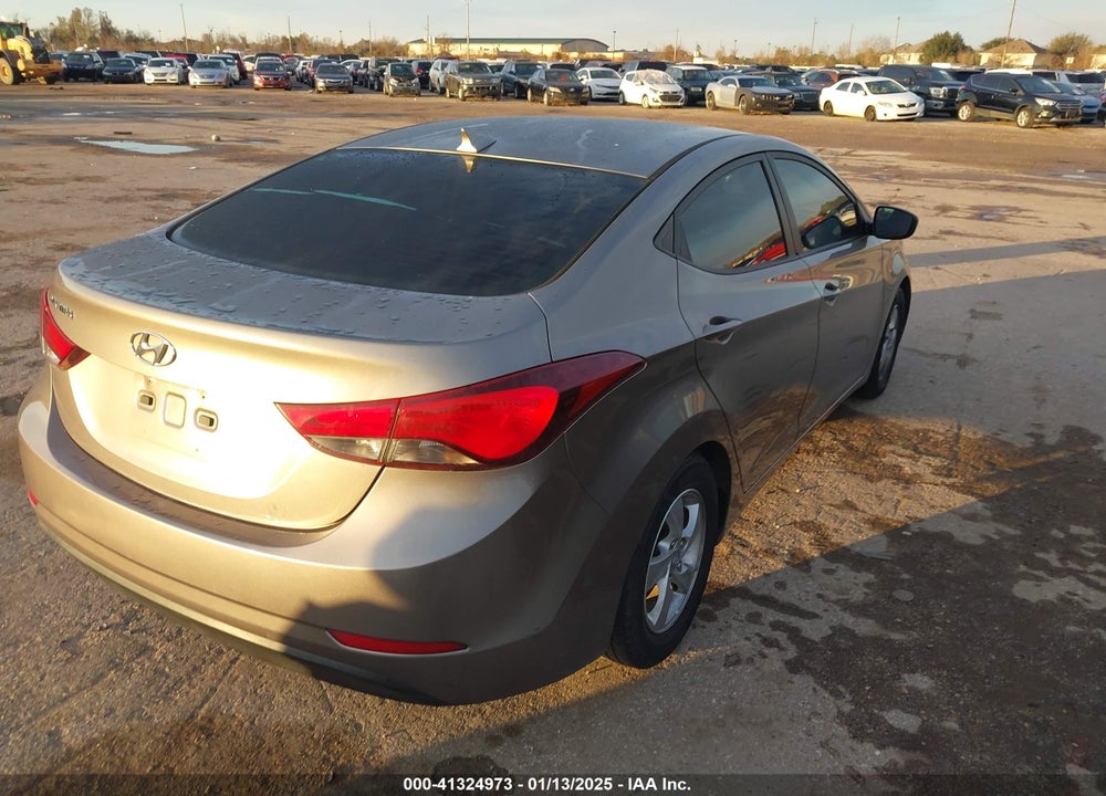 2015 HYUNDAI ELANTRA VIN: 5NPDH4AE5FH590574