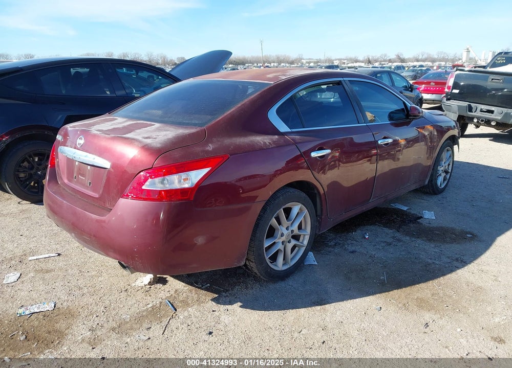 2009 NISSAN MAXIMA VIN: 1N4AA51E89C853594