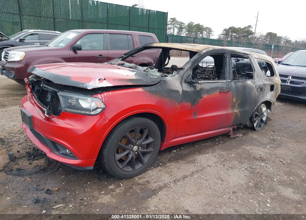 2014 DODGE DURANGO R/T VIN: 1C4SDJCT8EC278515