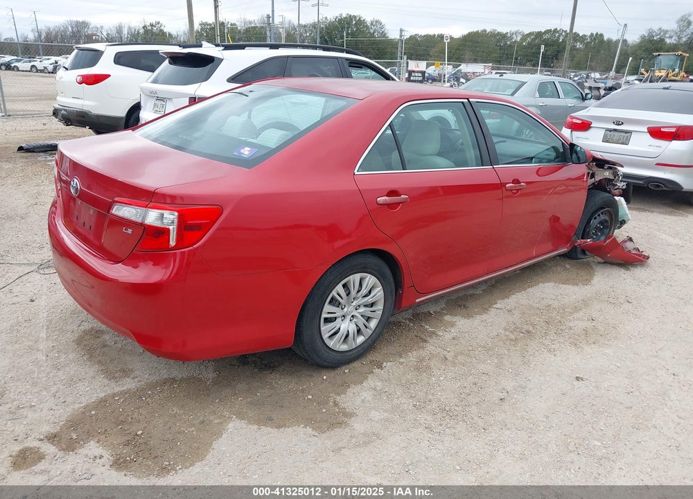 2012 TOYOTA CAMRY LE VIN: 4T1BF1FK0CU525218