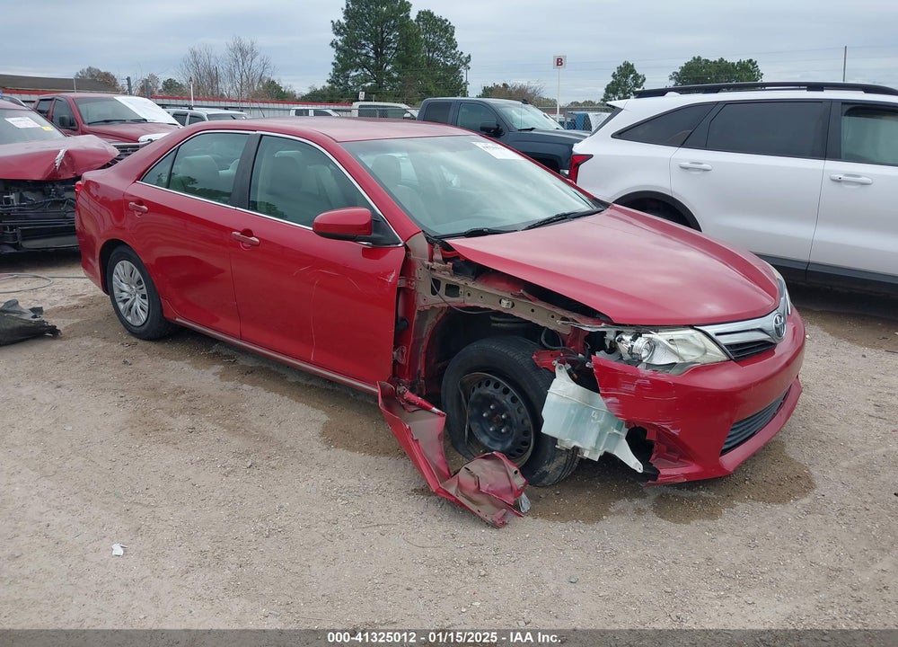 2012 TOYOTA CAMRY LE VIN: 4T1BF1FK0CU525218