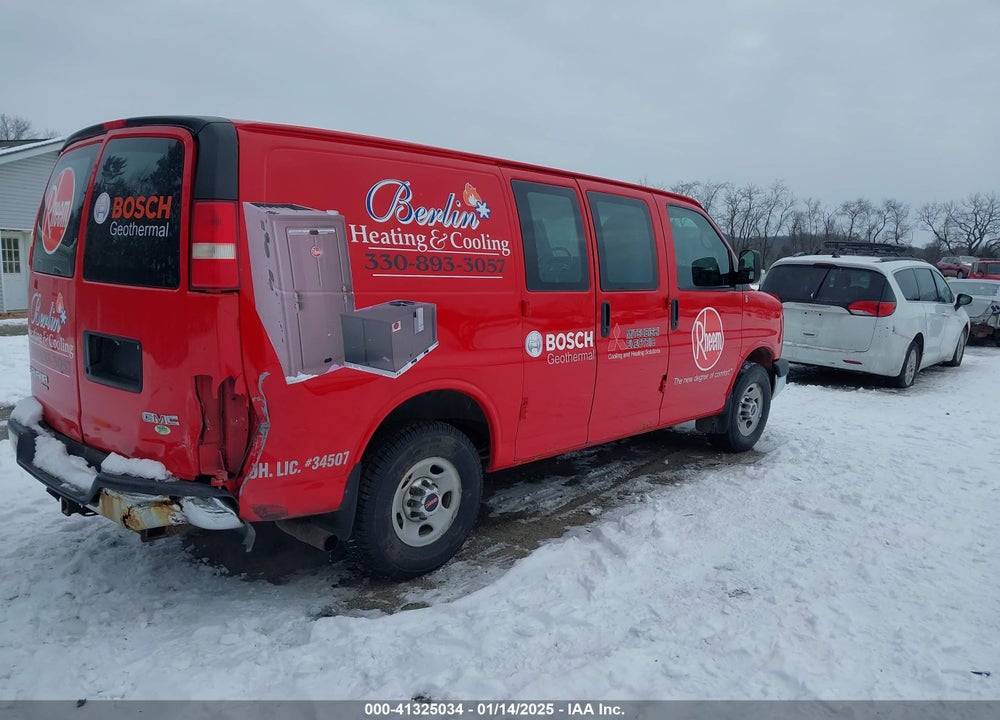 2015 GMC SAVANA 2500 WORK VAN VIN: 1GTW7FCF9F1166674