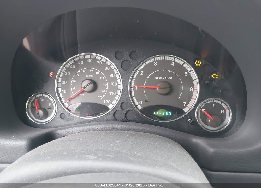 2005 JEEP LIBERTY LIMITED EDITION VIN: 1J4GL58K95W505896