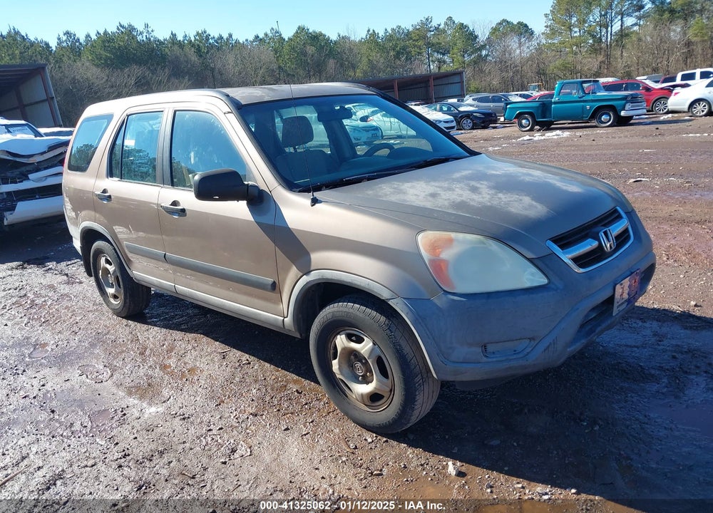 2002 HONDA CR-V LX VIN: SHSRD68432U000478