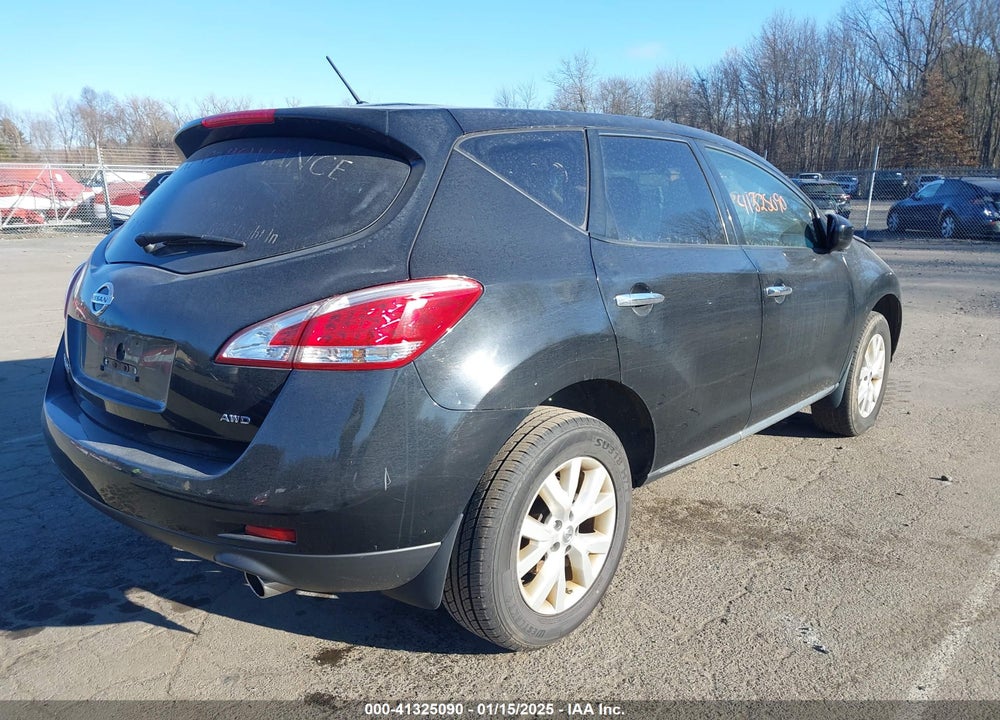 2014 NISSAN MURANO S VIN: JN8AZ1MW0EW533165