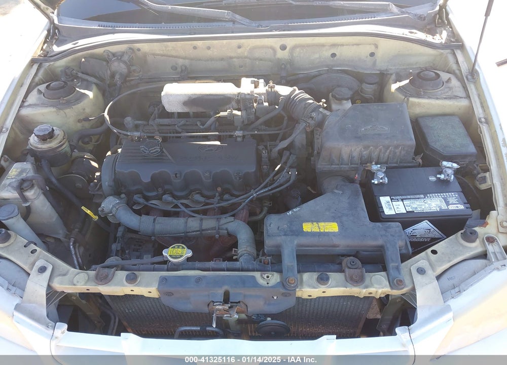 2000 HYUNDAI ACCENT L VIN: KMHCF35G6YU030199