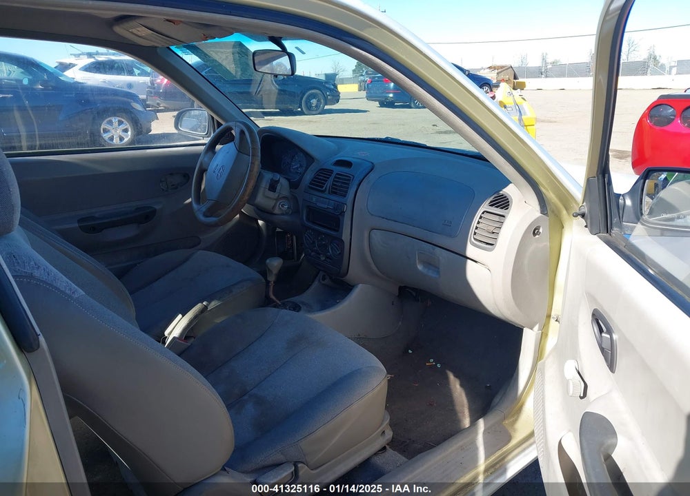 2000 HYUNDAI ACCENT L VIN: KMHCF35G6YU030199