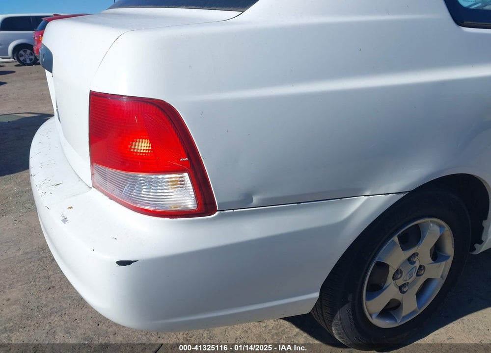 2000 HYUNDAI ACCENT L VIN: KMHCF35G6YU030199