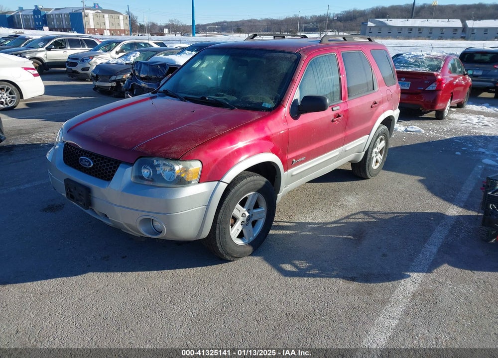 2007 FORD ESCAPE HYBRID VIN: 1FMYU49H27KA54272