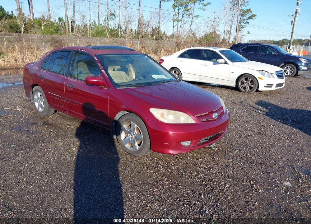 2004 HONDA CIVIC EX VIN: 2HGES26794H512326