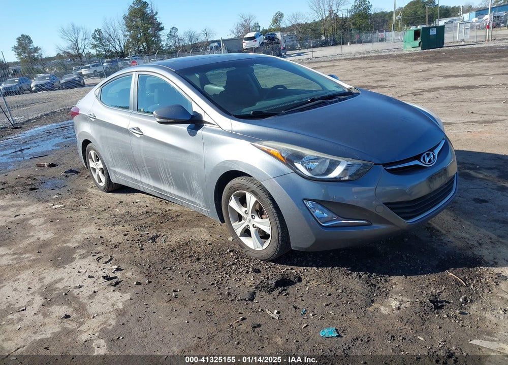 2016 HYUNDAI ELANTRA VALUE EDITION VIN: KMHDH4AEXGU624902