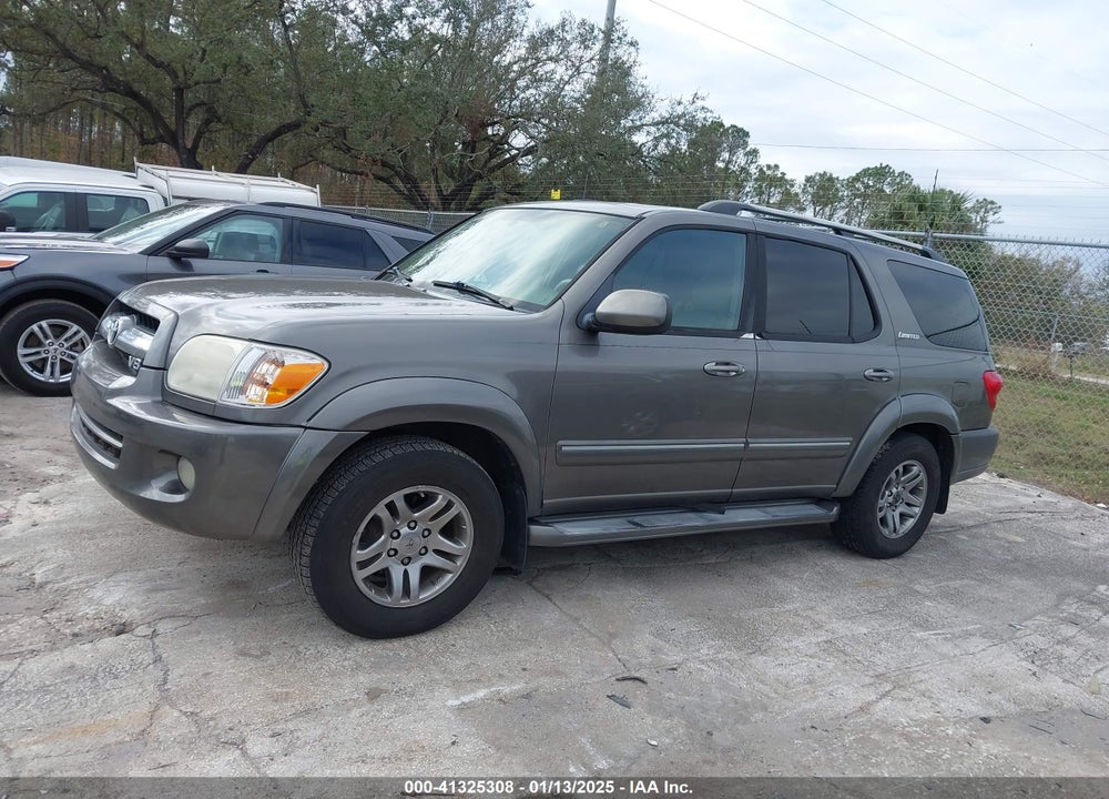 2006 TOYOTA SEQUOIA LIMITED V8 VIN: 5TDZT38A16S280028