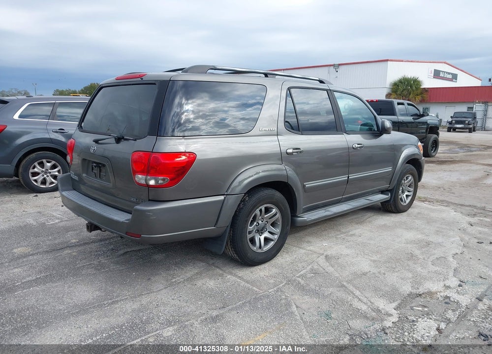 2006 TOYOTA SEQUOIA LIMITED V8 VIN: 5TDZT38A16S280028