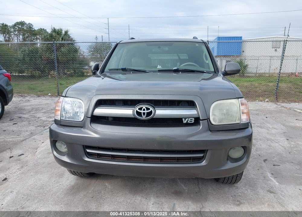 2006 TOYOTA SEQUOIA LIMITED V8 VIN: 5TDZT38A16S280028
