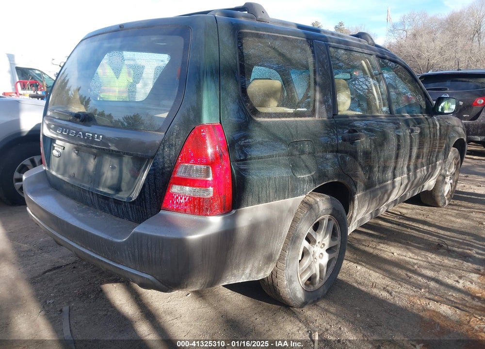 2005 SUBARU FORESTER 2.5XS L.L. BEAN VIN: JF1SG67675H753282