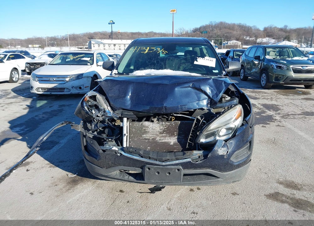2016 CHEVROLET EQUINOX LS VIN: 2GNALBEK0G6150359