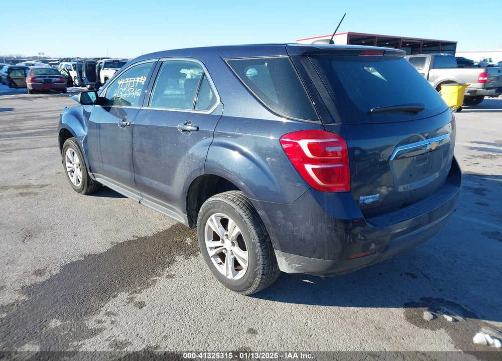 2016 CHEVROLET EQUINOX LS VIN: 2GNALBEK0G6150359