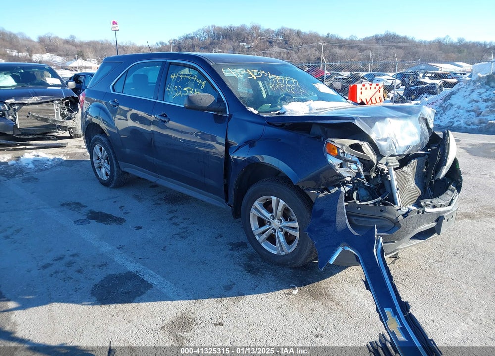 2016 CHEVROLET EQUINOX LS VIN: 2GNALBEK0G6150359