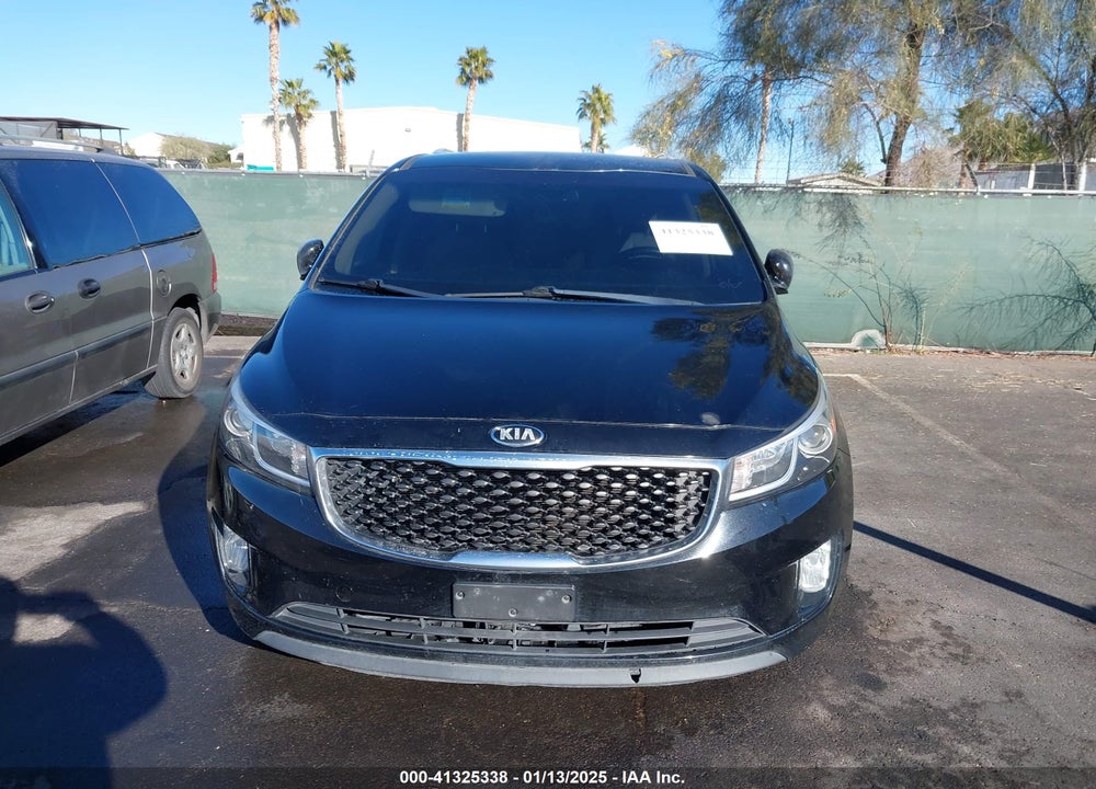 2015 KIA SEDONA EX VIN: KNDMC5C11F6051023