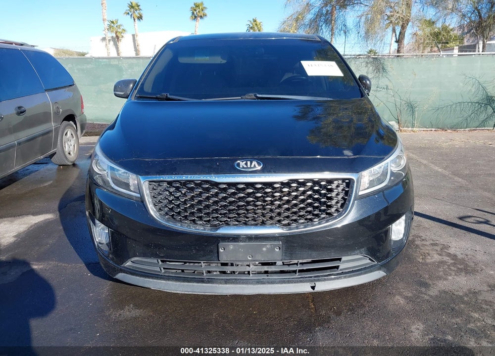 2015 KIA SEDONA EX VIN: KNDMC5C11F6051023