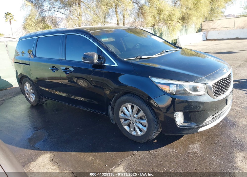 2015 KIA SEDONA EX VIN: KNDMC5C11F6051023