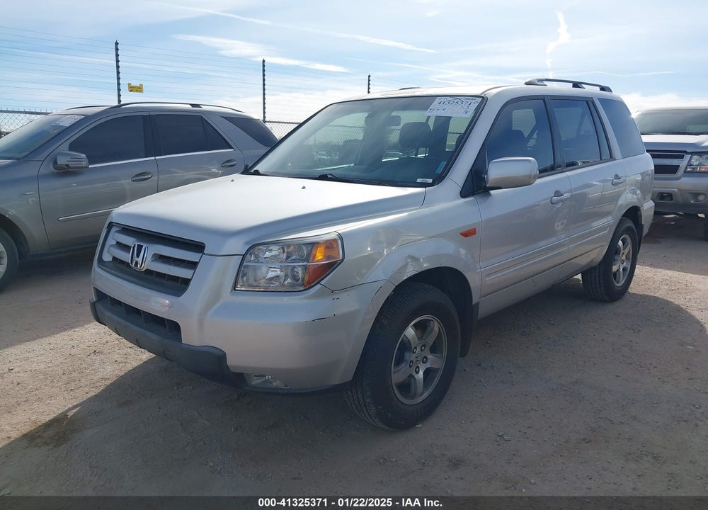 2008 HONDA PILOT EX-L VIN: 5FNYF28568B020179