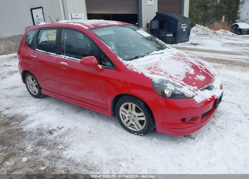 2008 HONDA FIT SPORT VIN: JHMGD37648S038506