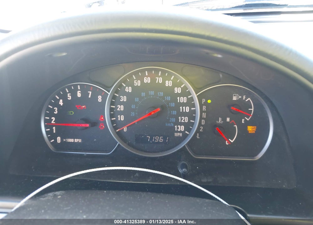2005 SUZUKI GRAND VITARA EX/LX VIN: JS3TE62V854100424