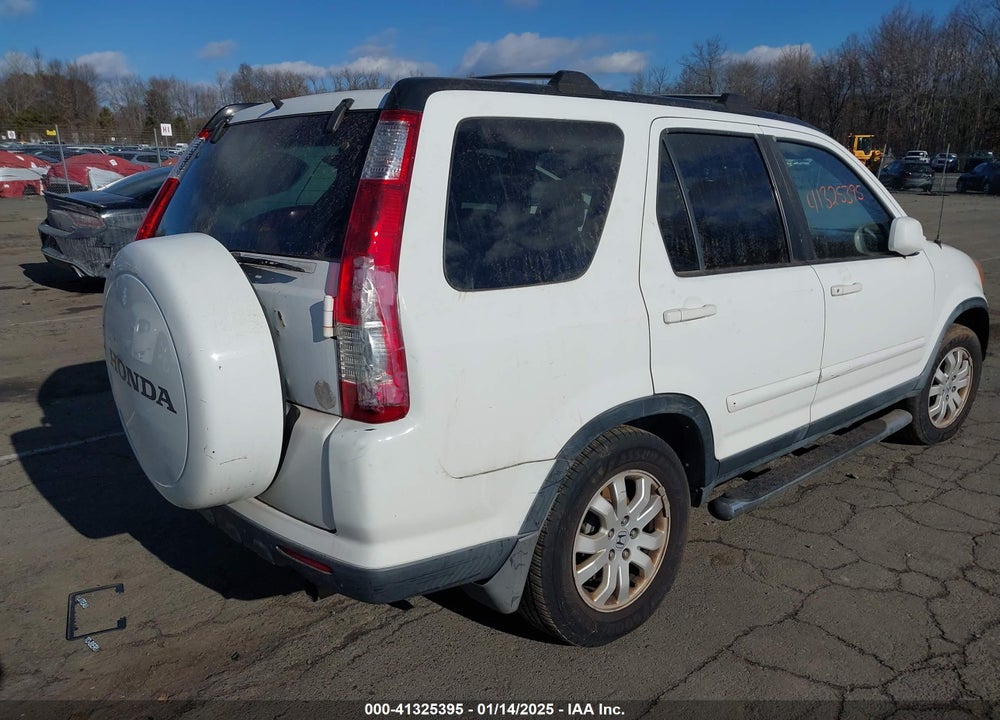 2005 HONDA CR-V SE VIN: JHLRD78985C009710