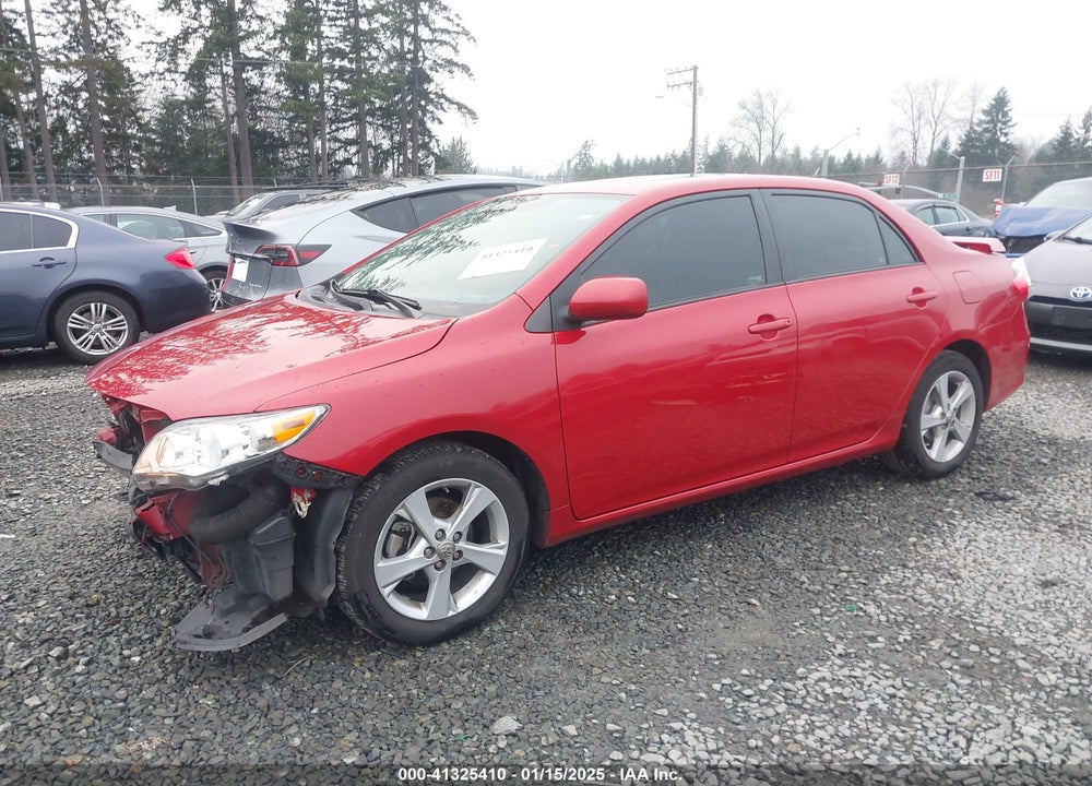 2011 TOYOTA COROLLA LE VIN: 2T1BU4EE9BC703517