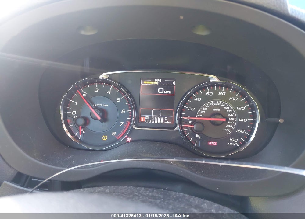 2020 SUBARU WRX VIN: JF1VA1C60L9833635