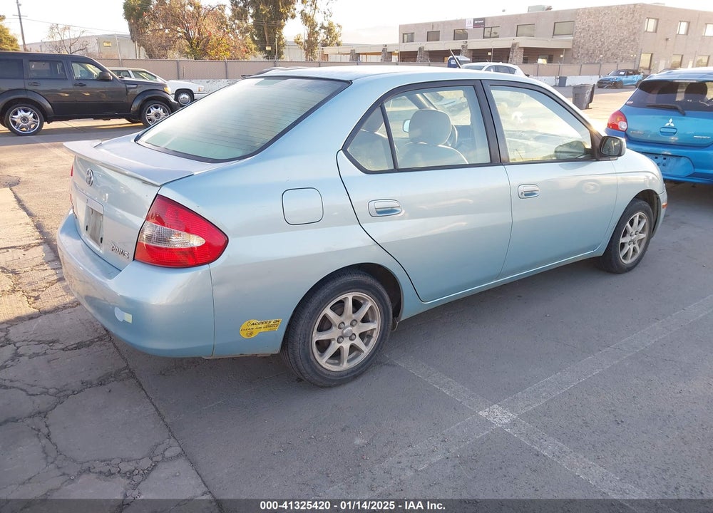 2002 TOYOTA PRIUS VIN: JT2BK12U820044221