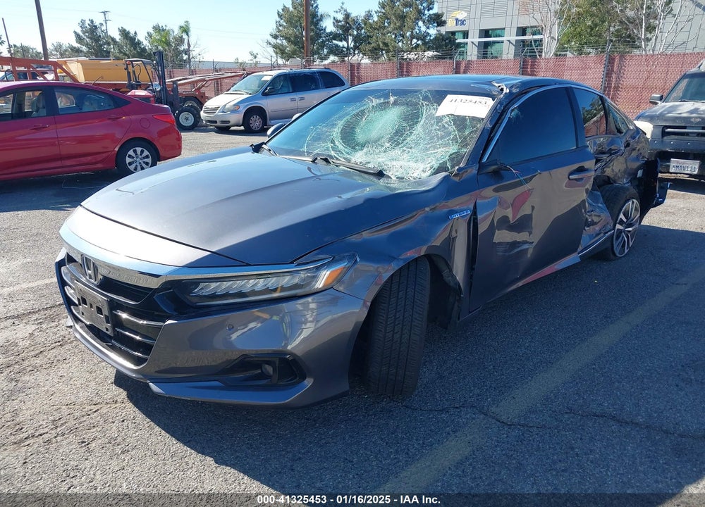 2021 HONDA ACCORD HYBRID EX-L VIN: 1HGCV3F56MA004266