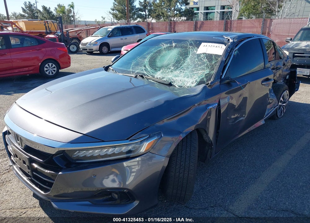 2021 HONDA ACCORD HYBRID EX-L VIN: 1HGCV3F56MA004266
