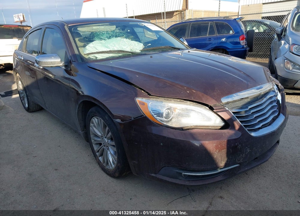 2012 CHRYSLER 200 LIMITED VIN: 1C3CCBCG6CN230548