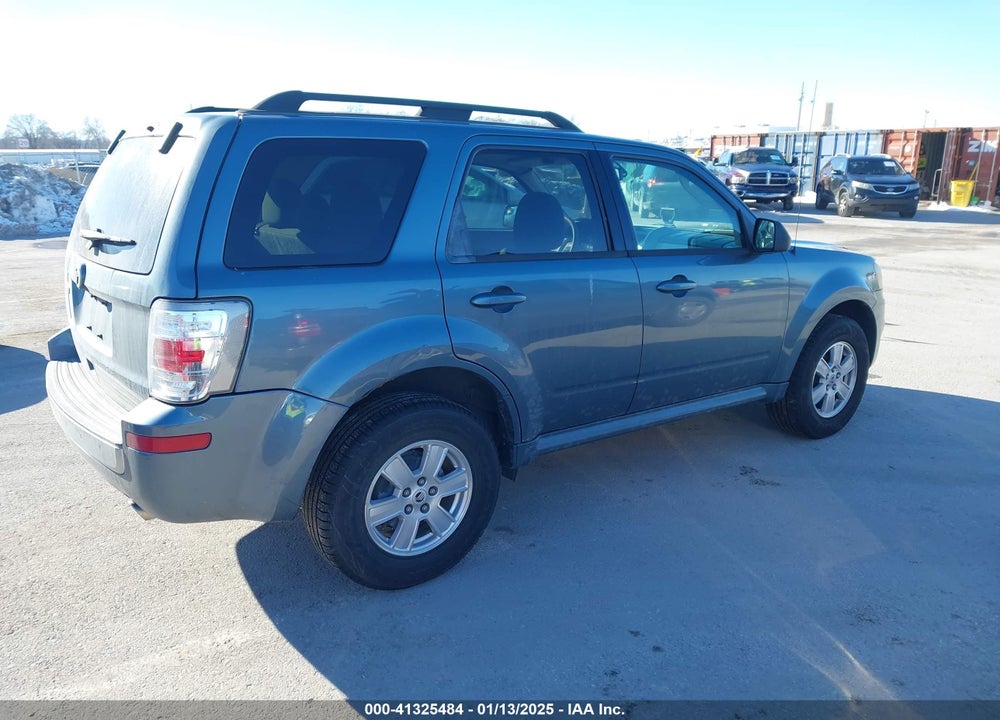 2011 MERCURY MARINER VIN: 4M2CN8B79BKJ03863