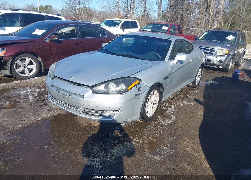 2008 HYUNDAI TIBURON VIN: KMHHM66D58U275433