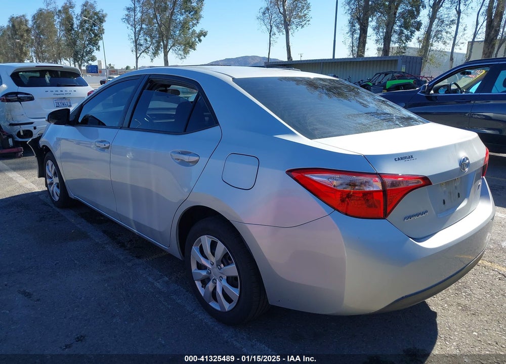 2017 TOYOTA COROLLA LE VIN: 5YFBURHE5HP697796