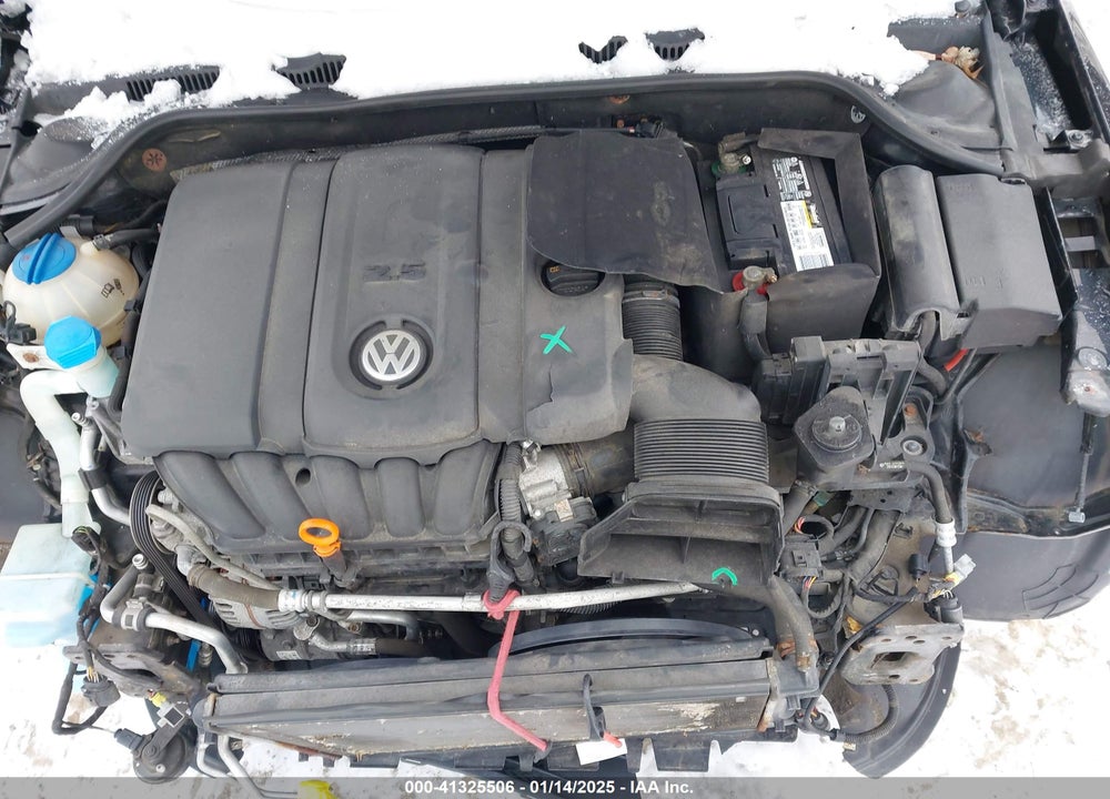 2011 VOLKSWAGEN JETTA 2.5L SE VIN: 3VWDZ7AJXBM342673