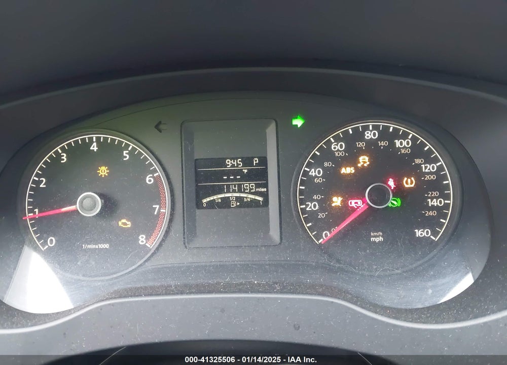 2011 VOLKSWAGEN JETTA 2.5L SE VIN: 3VWDZ7AJXBM342673