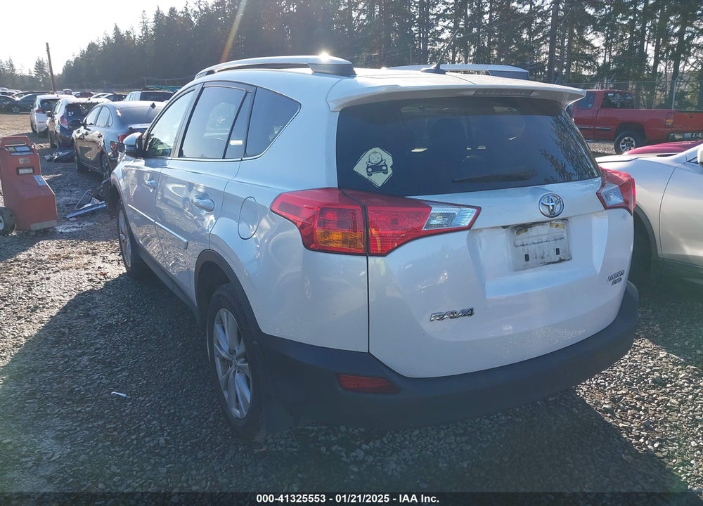 2014 TOYOTA RAV4 LIMITED VIN: 2T3DFREV2EW153507