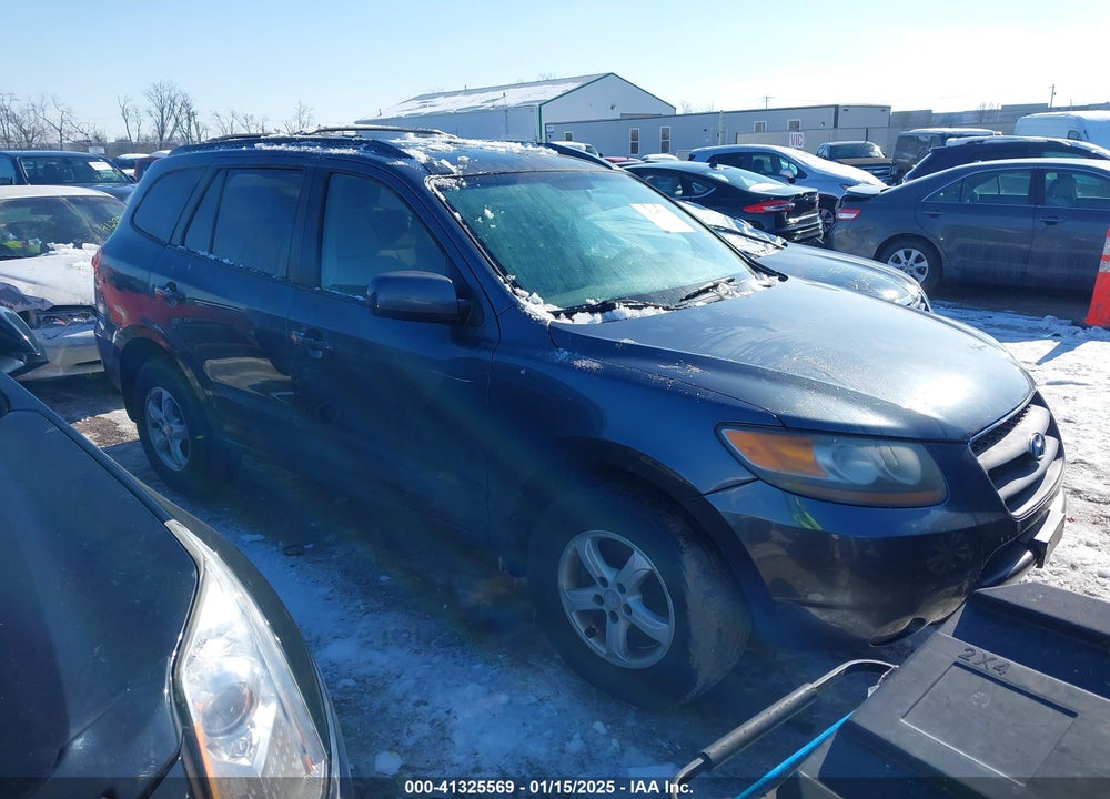 2007 HYUNDAI SANTA FE GLS VIN: 5NMSG13D97H113724