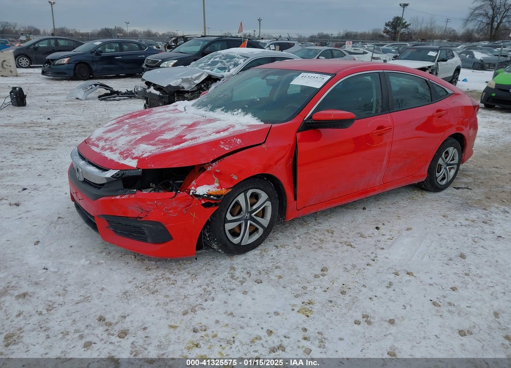 2016 HONDA CIVIC VIN: 2HGFC2F58GH518641