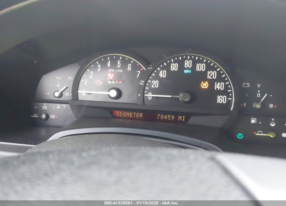 2008 CADILLAC XLR-V VIN: 1G6YX36D885600261