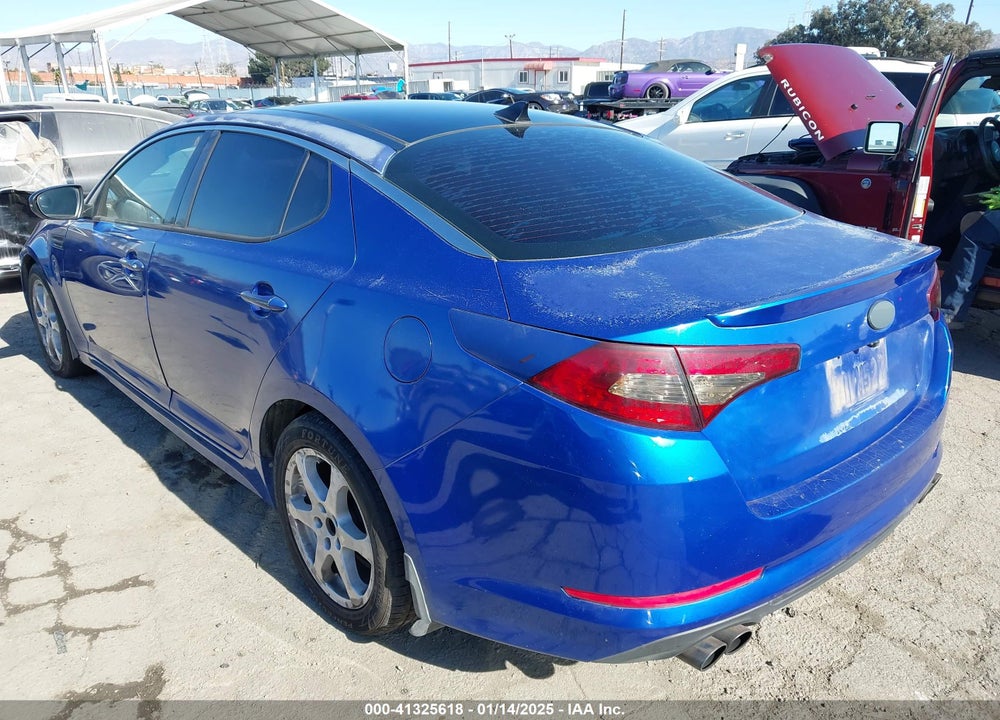 2011 KIA OPTIMA SX VIN: KNAGR4A65B5090988