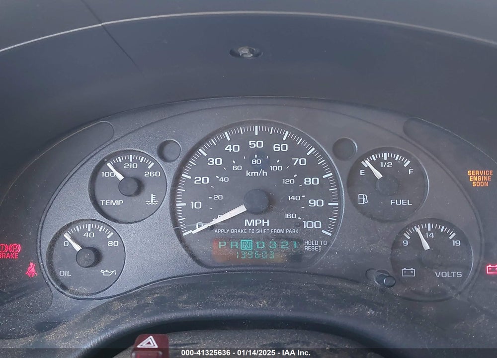 2003 CHEVROLET S-10 VIN: 1GCCS14H338283917